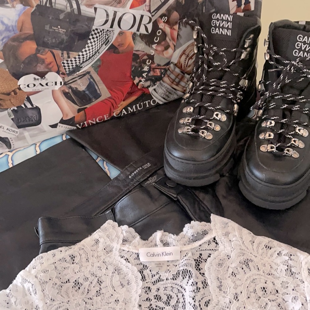 Ganni Awesome Hiking boots